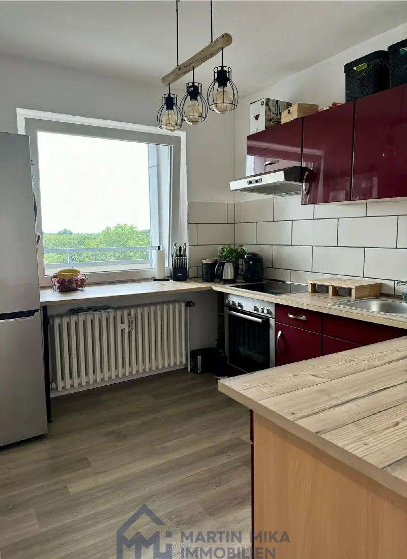 Küche - Etagenwohnung in Krefeld