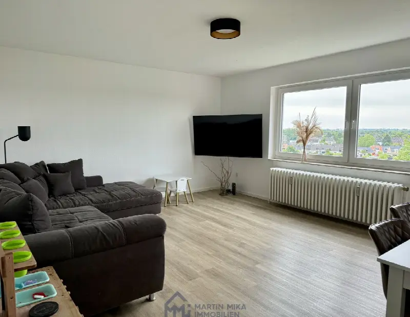 Wohnzimmer - Etagenwohnung in Krefeld