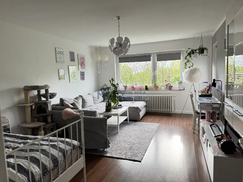 Wohnzimmer - Etagenwohnung in Krefeld