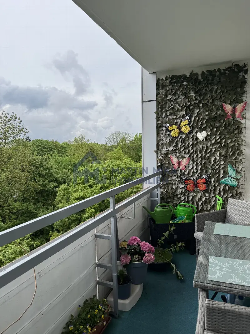 Balkon - Etagenwohnung in Krefeld