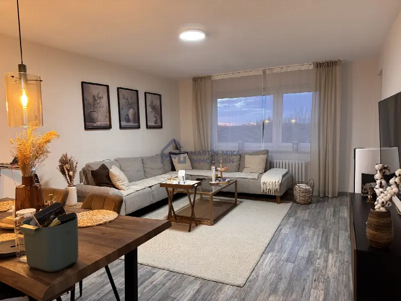 Wohnzimmer - Etagenwohnung in Krefeld