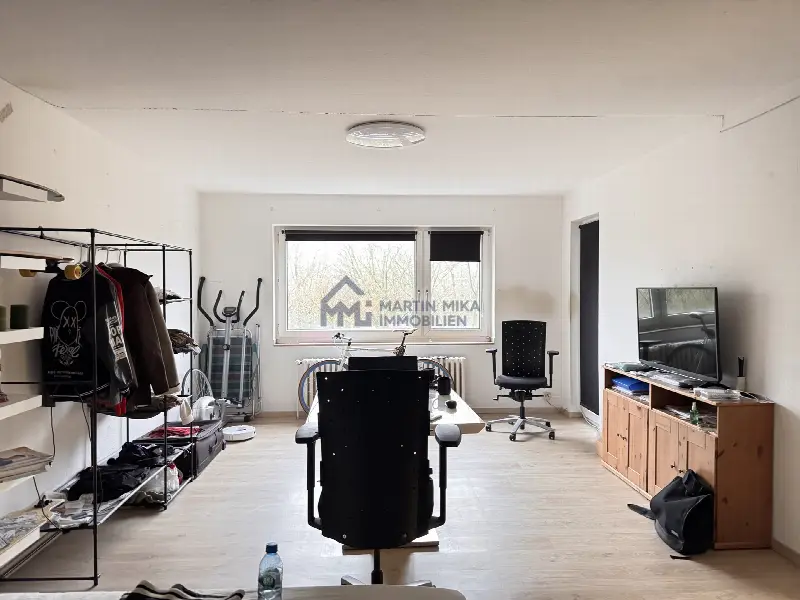 Wohn-/Schlafzimmer - Etagenwohnung in Krefeld